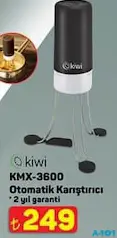 KİWİ KMX-3600 KABLOSUZ OTOMATİK KARIŞTIRICI fiyat ve kampanya bilgisi